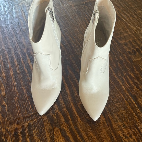 Vince Camuto White Booties - Picture 2 of 3